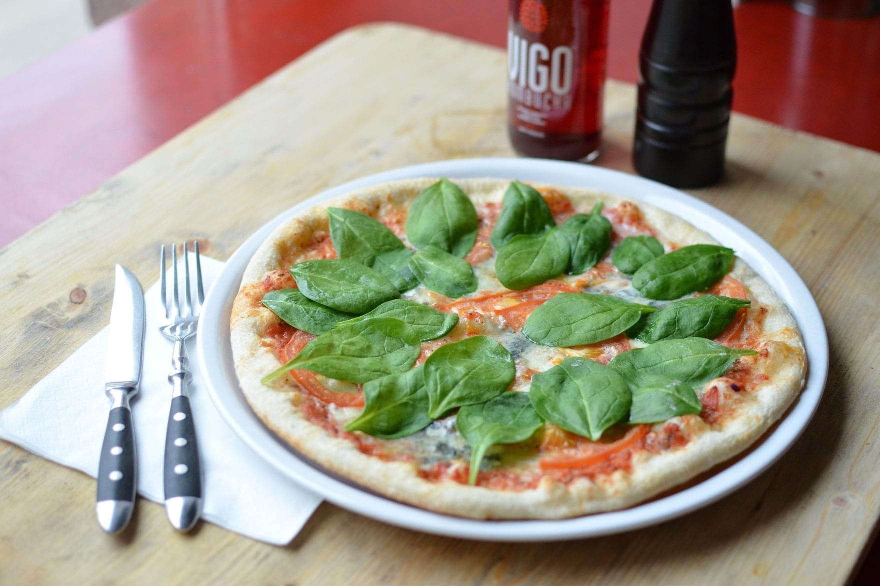 Pizza aus der Augusto Galerie